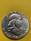 1952 Franklin Half Silver Dollar