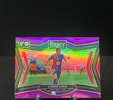 2024-25 Panini Select La Liga Lamine Yamal #214 Field Level Purple /99