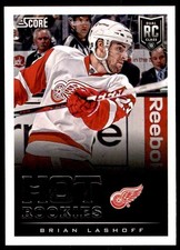 2013-14 Score Brian Lashoff Rookie Detroit Red Wings #635