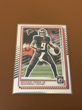 2025 Panini Donruss Optic Michael Penix Jr. #134 Prizm Holo Silver Falcons
