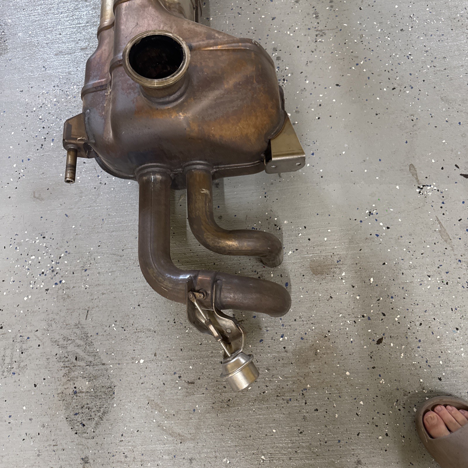 Lamborghini Gallardo LP560 LP550 OEM Exhaust Muffler 400251609 Boysen 420131089D