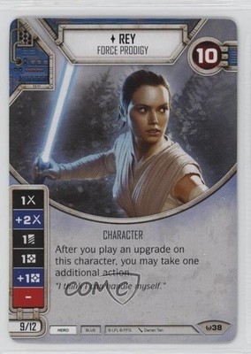 2016 Fantasy Flight Games Star Wars: Destiny Awakenings Rey Force Prodigy #38
