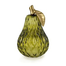 Glass  Pear Ornament