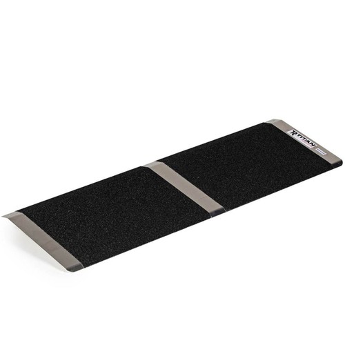 Titan Ramps 10 Inch Aluminum Threshold Ramp for Doorways/ Raised Landings (Used)