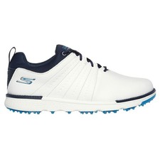 NEW Men's Skechers Go Golf Elite Tour SL Golf Shoes White / Navy - Size 7.5 XW