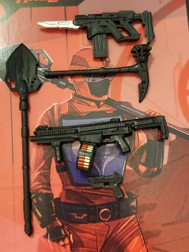 g.i. joe classified Haslab cobra hiss Tank Gunner Weapons and Accessories