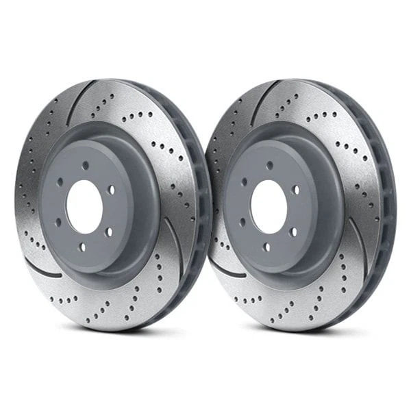 For Mazda RX-7 93-95 Brake Rotors EBC 3GD Series Sport Dimpled & Slotted 1-Piece Foto 2 de 2