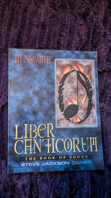 In Nomine: Liber Canticorum - Das Buch der Lieder. Steve Jackson Spiele.