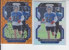 2 - 2021 Prizm ELIJAH MOLDEN RC Orange Disco + Silver Titans #422