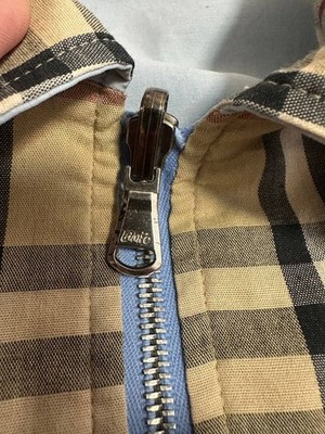 vintage burberry harrington jacket nova check reversible men large