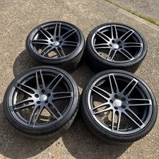 4x Genuine Audi 20 inch Le Mans alloy wheels A5, S5, RS5, A6