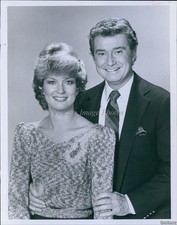 1981 Mary Hart Joins The Regis Philbin Show As Sidekick Television 7X9 Photo