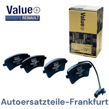 Value+ Bremsbeläge VORNE für RENAULT KANGOO II 2 / BE BOP/ Rapid + NISSAN NV250
