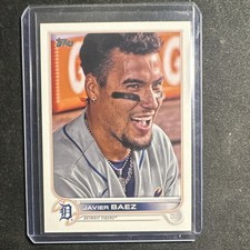 Topps 2022 Series 2 Javier Báez #571 Image Variation Detroit Tigers Base Set SSP