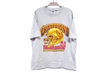 Vintage Nebraska Huskers 1997 Champions Lee T-Shirt Size XL gray 90s Football