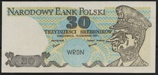 Poland / Solidarity - “Narodowy Bank Polski” 30 / Trzydzieści Srebrników – Label