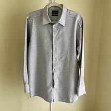 Emporio Armani Geometric Print Dress Shirt 41 16