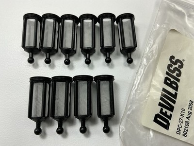 DevilBiss DeKups DPC-27-K10 Replacement Fluid Strainers, Very Fine, 10-Pack