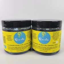 2 Pack Curls Blueberry Bliss Curl Control Paste 4 oz each Lot of 2