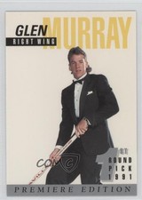 1991 Arena Draft Tuxedo Exclusive Premiere Edition /667 Glen Murray #14 Auto 2a8