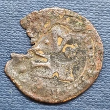 Ancient Coin Roman or Greek or Byzantine Bronze Authentic Unidentified #89031