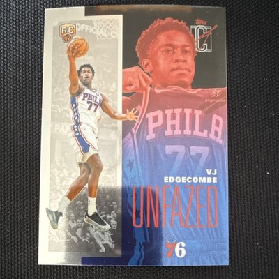 Topps 2026 Signature Class Unfazed VJ Edgecombe Philadelphia 76ers