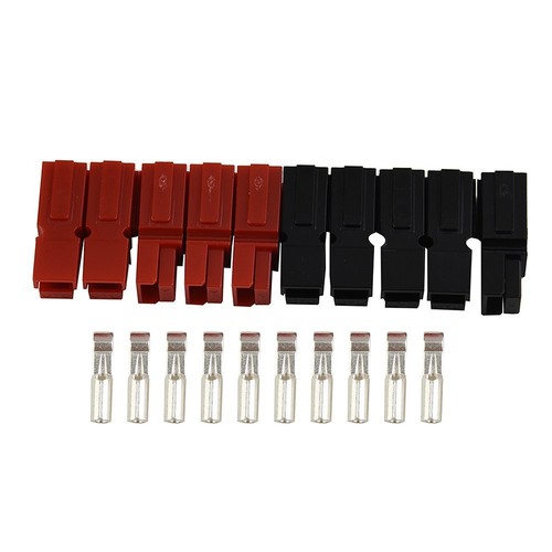 Efficient Electrical Connectors Set in Red and Black for Multiple Applications - Afbeelding 7 van 12