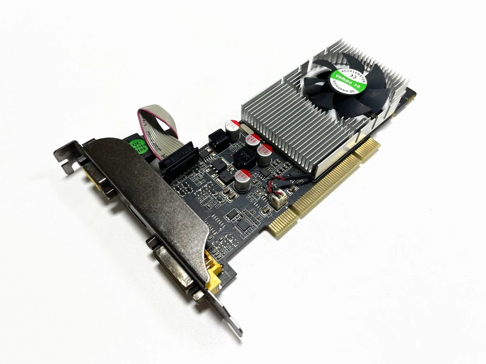 NVideo Geforce GT520 512MB DDR3 VGA+DVI+HDMI PCI Graphic Card NEW - Image 2 of 4