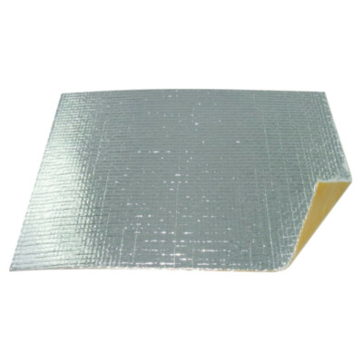 Heat Protection Film / Matte - 150x200mm Aluminum Fabric For Car & Motorcycle Exhaust