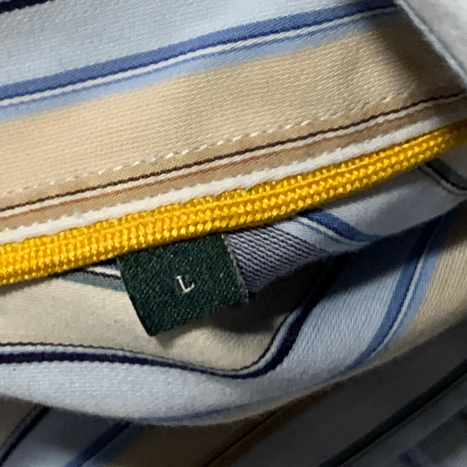 Robert Talbott Multi Color Striped 100 % Cotton D… - image 6