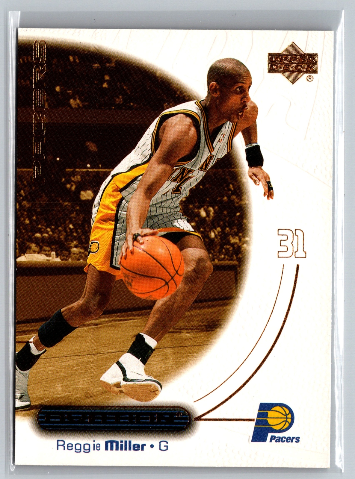 2000-01 Upper Deck Ovation #21 Reggie Miller