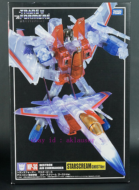 Transformers Masterpiece MP-03G Starscream Ghost Ver. - Japan Transformers Masterpiece MP-03G Starscream Ghost Ver. - Japan