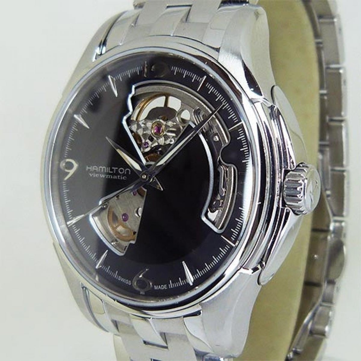 HAMILTON Watch H32565135 Jazzmaster Viewmatic Open Heart