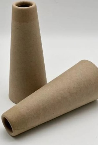 10pcs Empty Cardboard Yarn Cones Craft Cones, Thread Cones For Tufting Winding - Picture 2 of 4