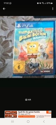 PS4 Spongebob Squarepants: Battle For Bikini Bottom-Rehydrated