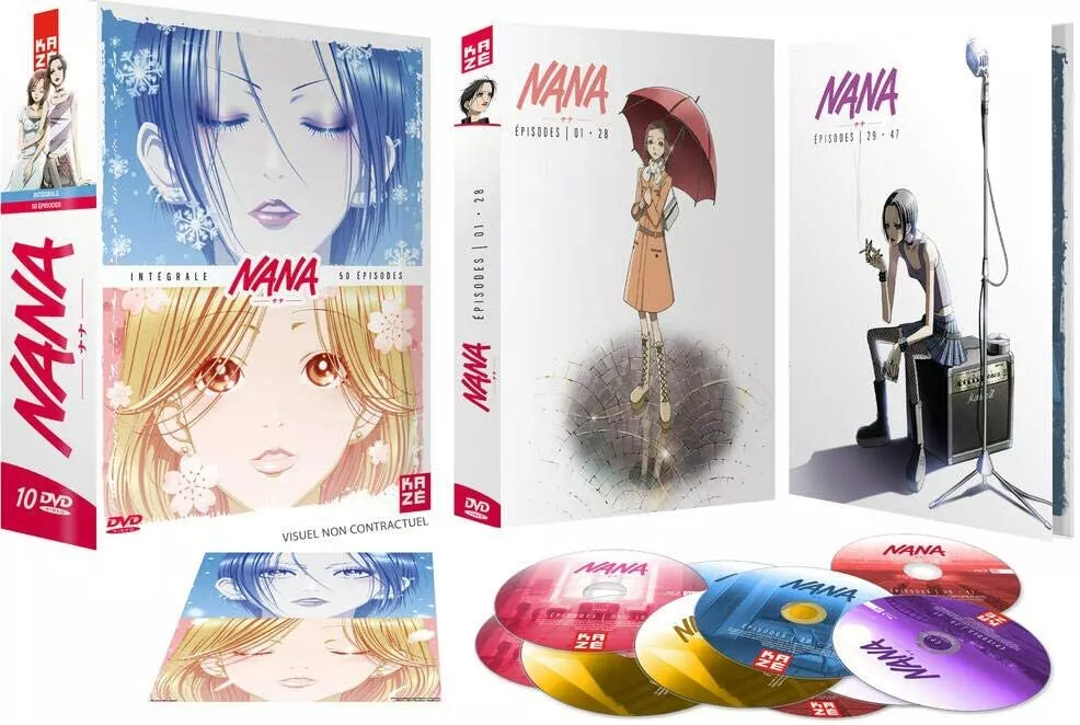 NANA Anime DVD Box TV Version Complete Set French Edition Ai Yazawa Japan  F/S