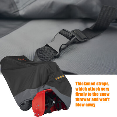 ColorLife Outdoors Snow Blower Cover-600D Heavy Duty Polyester,Waterproof,UV Protection - View #3