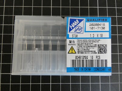 10 x HAM Mikrobohrer ST30 1.3 x 10