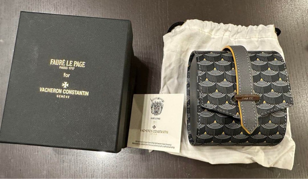 Faure Le Page Watch Case Fauré Le Page Card Holder Accessories