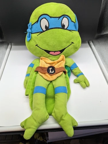 Teenage Mutant Ninja Turtles Plush Pillow 19" Leonardo Seat Pets Nickelodeon