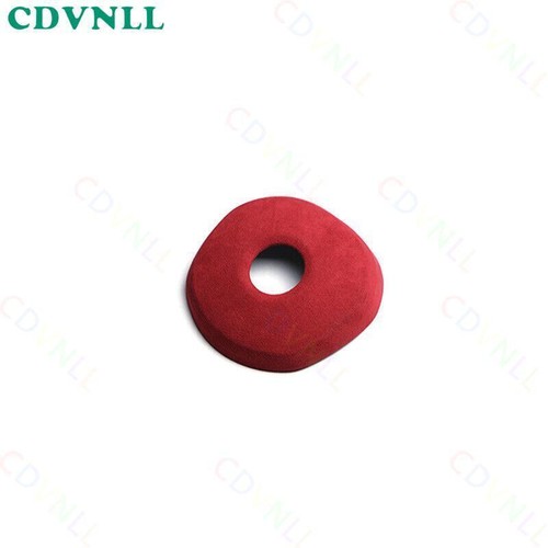 For BMW 5 Series G30 2018-22 Wine Red Suede Steering Wheel Logo Horn Button Trim - Foto 2 di 5
