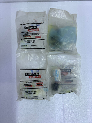 #ad #ad 4 NOS X LINCOLN ELECTRIC PARTS CONNECTOR S12020 15 $186.00