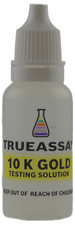 10 Karat Gold Test Acid Bottle - Test 10K Jewelry - True Assay Testing Solution