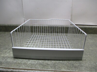 GE REFRIGERATOR FREEZER BASKET RUST PART # WR21X10198