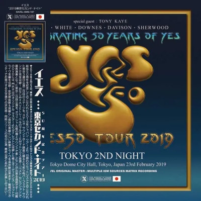 YES / #YES 50 TOUR 2019 TOKYO 2nd NIGHT (2CD+1DVD) W/obi NEW