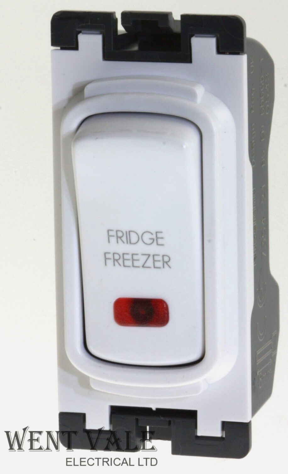 Legrand Synergy Grid - 7354 21 FF - 20a D/Pole Sw Module Fridge/Freezer + Neon