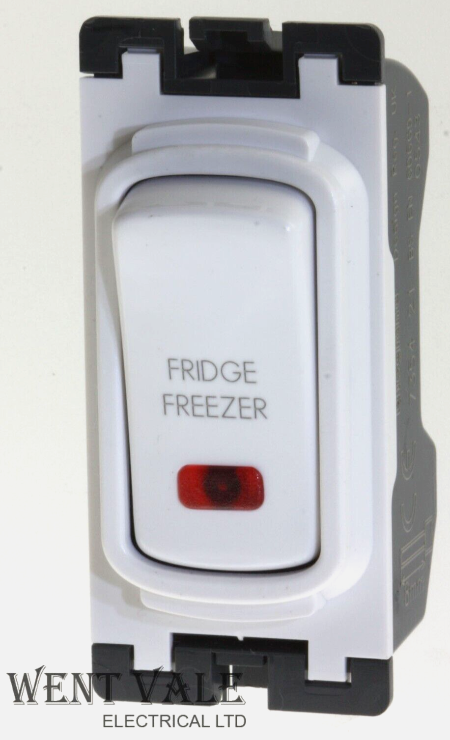 Legrand Synergy Grid - 7354 21 FF - 20a D/Pole Sw Module Fridge/Freezer + Neon