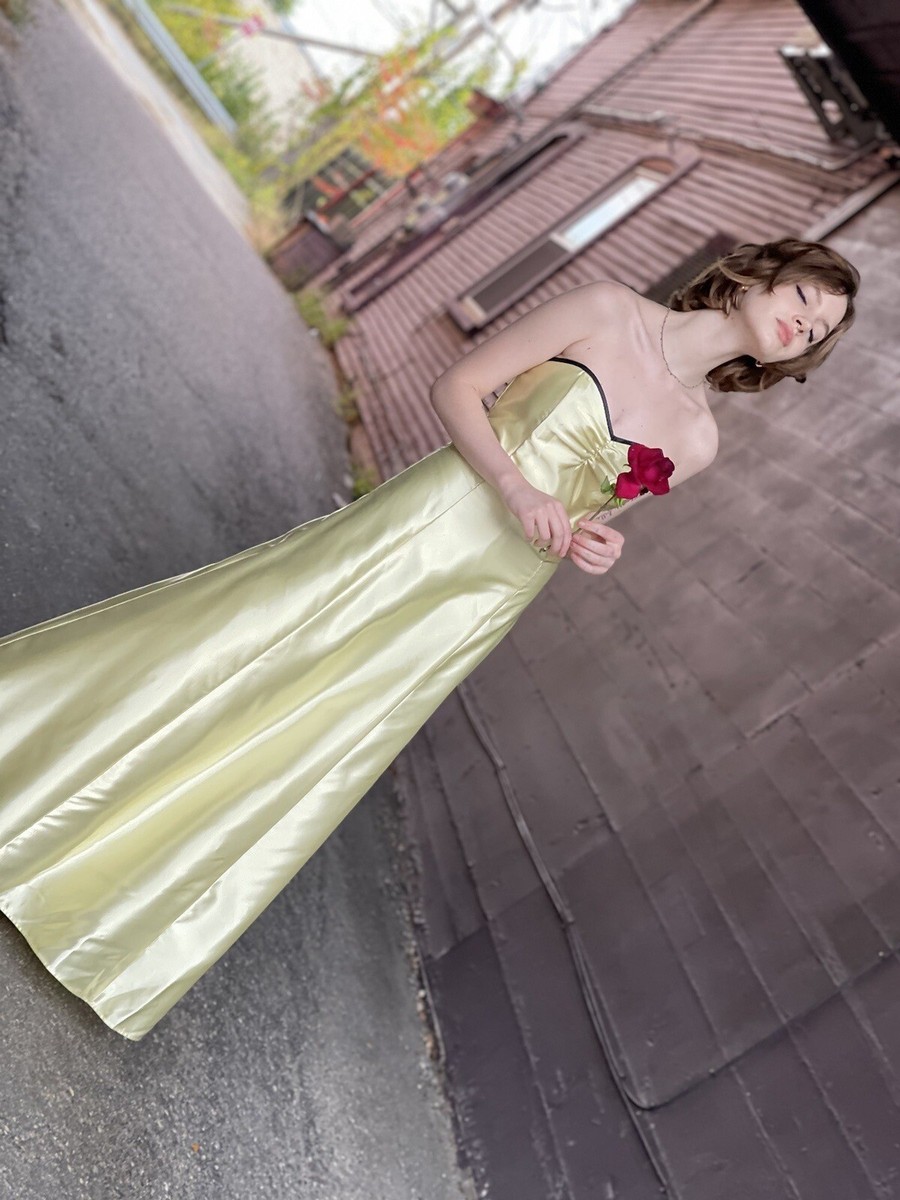 Vintage 1990s Gunne Sax Ball Gown-Prom Dress-Belle-Coquette