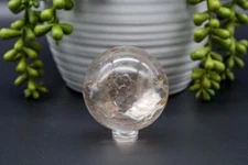 Smoky Quartz Sphere w/Rainbows - 2"