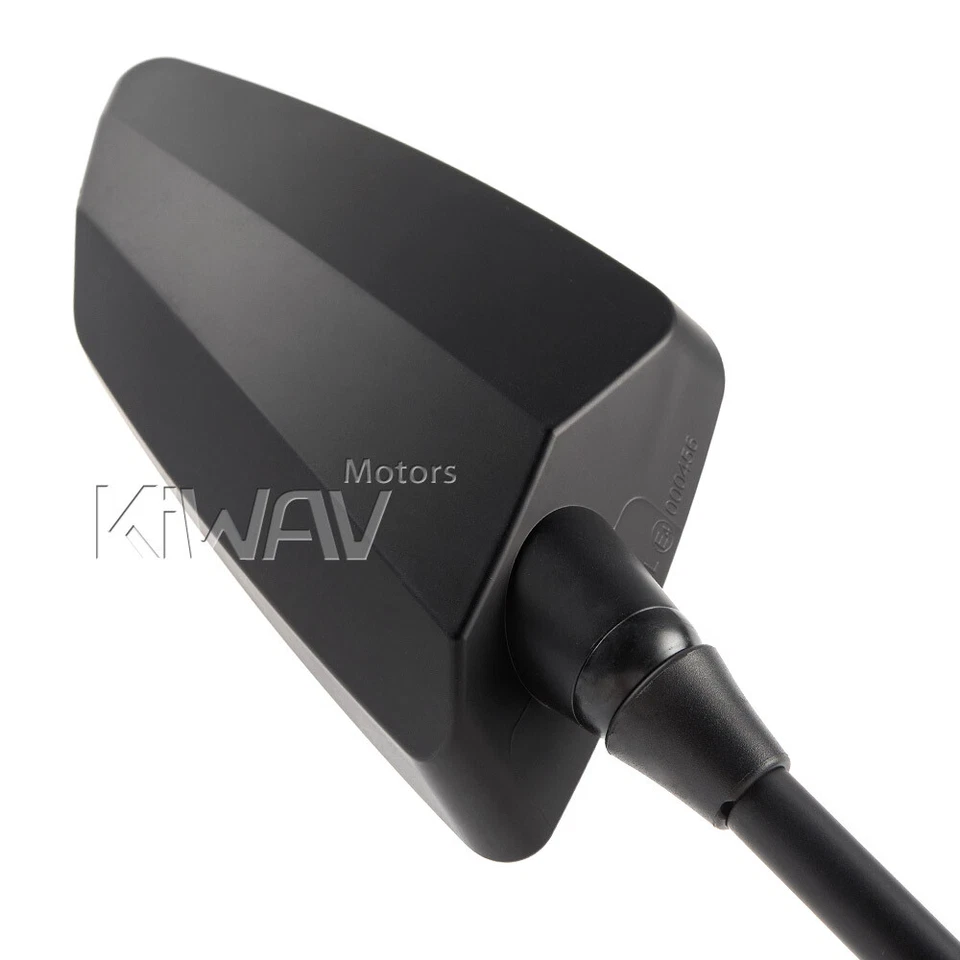 US Duty Paid Hawk black rear mirrors 10mm fits Suzuki GT380 V-Strom DL650 1000 - Image 4 of 4